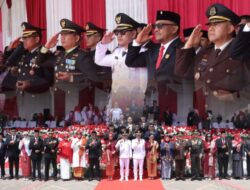 Gelorakan Semangat Merah Putih, Kapolres Kotamobagu Hadiri Upacara HUT RI ke-81