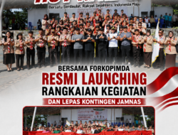 Semarakkan HUT RI Ke-81, Kapolres Abdul Kholik Bersama Forkopimda Resmi Launching Rangkaian Kegiatan dan Lepas Kontingen Jamnas
