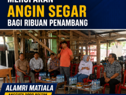 WPR Tobongon Harus Tuntas! Alamri Matiala Minta Negara Hadir Beri Kepastian Hukum bagi Penambang