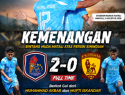 Laga Semifinal TCL 2026, Bintang Muda Matali Libas Persin Sinindian Dengan Skor 2-0