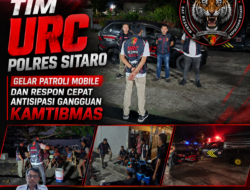 Tim URC Polres Sitaro Gelar Patroli Mobile dan Respon Cepat Antisipasi Gangguan Kamtibmas