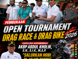 Kapolres Abdul Kholik Hadiri Pembukaan Open Tournament Tidar Drag Race & Drag Bike 2026
