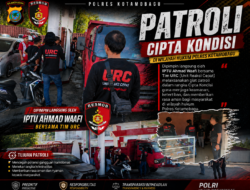 Dipimpin Langsung IPTU Ahmad Waafi Bersama Tim URC, Melakukan Giat Patroli dalam rangka Cipta Kondisi di Wilayah Hukum Polres Kotamobagu