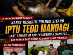 Tak Kurang Dalam 1×24 Jam, Kasat Tedd Mandagi Bersama Tim URC Sat Reskrim Polres Sitaro Berhasil Mengungkap Pelaku Pembunuhan