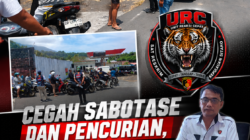 Cegah Sabotase dan Pencurian, Tim URC Polres Sitaro Giat pengamanan dan Pengawasan Penyaluran BBM Bersubsidi