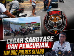 Cegah Sabotase dan Pencurian, Tim URC Polres Sitaro Giat pengamanan dan Pengawasan Penyaluran BBM Bersubsidi