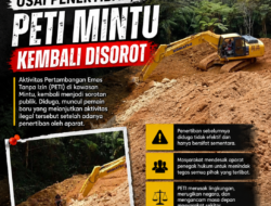 Diduga Muncul Pemain Baru Usai Penertiban, PETI Mintu Kembali Disorot
