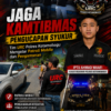 Jaga Kamtibmas Pengucapan Syukur, Tim URC Polres kotamobagu Mengelar Patroli Moblie dan Pengamanan