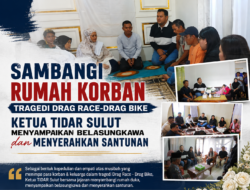 Sambangi Rumah Korban Tragedi Drag Race-Drag Bike, Ketua TIDAR Sulut Menyampaikan Belasungkawa dan Menyerahkan Santunan