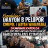Kepedulian Danyon B Pelopor Kompol I Wayan Wimantara Dampingi Kapolda Sulut Melayat dan Santuni Korban Luka Tragedi Drag Race Kotamobagu