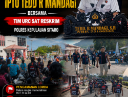 Kasat Reskrim Tedd R Mandagi bersama TIM URC Lakukan Giat Pengamanan Lomba HUT RI dan Patroli Mobile Antisipasi Gangguan Kamtibmas