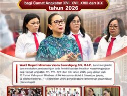 Vanda Sarundajang Dampingi 13 Camat Ikut Diklat Kepamongprajaan