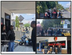 Tak Henti Jaga Kamtibmas, Tim URC Polres Kotamobagu Sambangi Pengendara Bentor Beri Himbauan