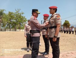 Kapolres Abdul Kholik Pimpin Sertijab, AKP Mahadewa Bayu Resmi Kasat Reskrim