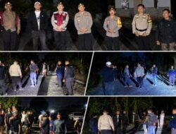 Wakapolres Romel Pontoh Didampingi Ipda Magenda Turun Langsung Redam Keributan di Kelurahan Upai