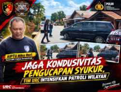Jaga Kondusivitas Pengucapan Syukur, Tim URC Intensifkan Patroli wilayah