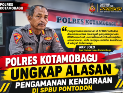 Polres Kotamobagu Ungkap Alasan Pengamanan Kendaraan di SPBU Pontodon