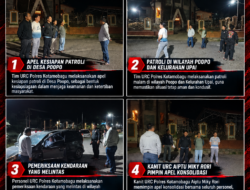 Cegah Tawuran Susulan, Tim URC Polres Kotamobagu Patroli Mobile di Poopo dan Upai, Periksa Kendaraan yang Melintas