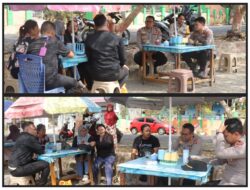 Merajut Kebersamaan, Kapolres Kotamobagu Ngopi Bareng Warga Sambil Serap Informasi Kamtibmas