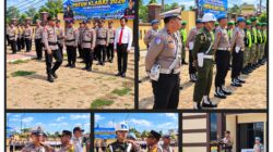 Disiplin Berlalu Lintas Selamatkan Nyawa, Kapolres Kotamobagu Pimpin Apel Gelar Pasukan Operasi Patuh Klabat 2026