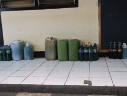 Polres Minahasa Tangkap 3 Oknum Jual Pertalite Mahal di Media Sosial, 185 Liter Diamankan