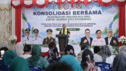 Plt Kajati Sulut Kukuhkan Srikandi Jaga Desa dan ASLINMAS Kotamobagu, Perkuat Pengawasan dan Pemberdayaan Masyarakat