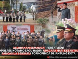 Kapolres Abdul Kholik Hadiri Upacara Hari Kesaktian Pancasila Bersama Forkopimda di Alun-Alun Boki Hontinimbang