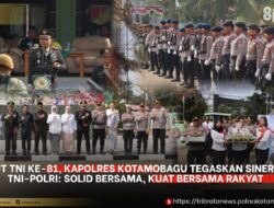 Kapolres Abdul Kholik di HUT TNI ke-81: TNI-Polri Solid, Siap Kawal Indonesia Maju