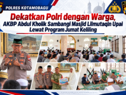 AKBP Abdul Kholik Gelar Jumat Keliling di Masjid Lilmutaqin Upai, Wujudkan Polri Dekat dengan Masyarakat