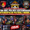 Tim URC Polres Kotamobagu Intensifkan Patroli Mobile, Anak Muda Nongkrong Dibubarkan Untuk Mencegah Gangguan Kamtibmas
