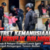 Potret Kemanusiaan di Konflik Bolmong: Brimob B Pelopor Evakuasi Lansia Sakit di Tengah Ketegangan Tonom-Ibolian