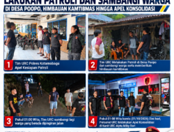 Tekan Kriminalitas, Kapolres Kotamobagu Terjunkan Tim URC Gelar Patroli Skala Besar Siang hingga Dini Hari