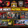 Tak Henti Patroli Mobile, Tim URC Polres Kotamobagu Cegah Tawuran Pelajar hingga Backup Kasus Curanmor