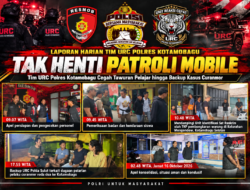 Tak Henti Patroli Mobile, Tim URC Polres Kotamobagu Cegah Tawuran Pelajar hingga Backup Kasus Curanmor